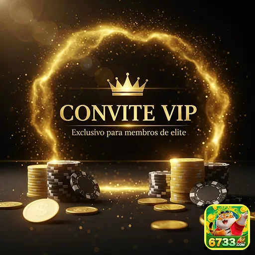Convite VIP para evento no cassino, disponível no site 6733.